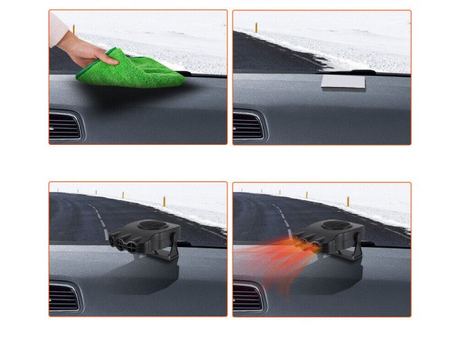 Ohřívač topení do auta ohřívač topení 200w 12v