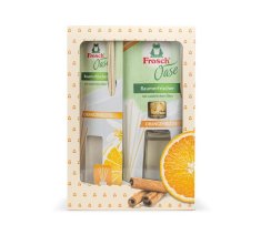 Súprava darčeková Frosch EKO, Oase pomaranč, difúzer + náhradná náplň, 2x90 ml