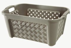 Košara za čisto rublje UH 35l mocha ";Arianna"; TONTARELLI