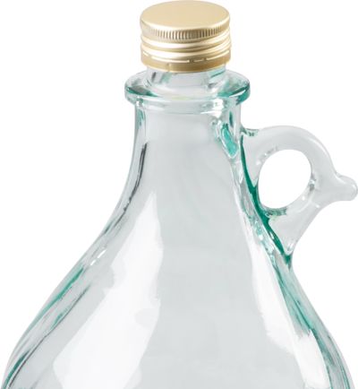 Korbflasche Strend Pro Stella, 3 Liter, Glas für Wein und Schnaps mit Verschluss