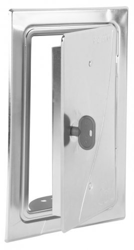 Vrata Anko C2.2G 160x280 mm, dimnik, ZN, revizija