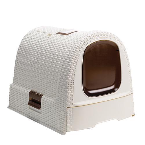 Toilette Curver® LITTERBOX, Vintage, für Hauskatzen, 51x38x40 cm ANGEBOT
