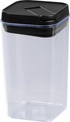 Słoik MagicHome z silikonową uszczelką, 1300 ml, 106x106x190 mm, możliwość sztaplowania