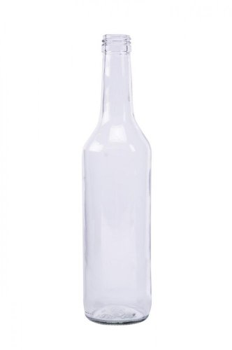 Szklana butelka na alkohol 500 ml SPIRIT biała mieszanka