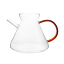TEMPO-KONDELA KONVO, čajník so sitkom a šálkou, 500 + 180 ml, sklo