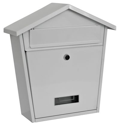Box MODERN B, weiß, Post, 365x365x133 mm