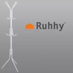 Vešiak 170 cm - biely Ruhhy 23814