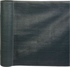 Tkanina tieniaca POPULAR.NET 1,2x25 m, HDPE, UV, 150 g/m2, 90% antracit