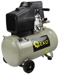 1-klipni uljni kompresor 1,8 kW, 220 l/min, spremnik zraka 50 litara, GEKO (akce)