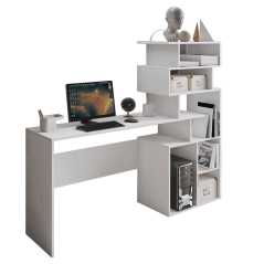 PC-Schreibtisch, weiß, MAXIM