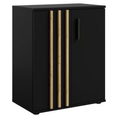 Komoda 2D, dąb czarny/rzemieślniczy, TOLIS TYP 1