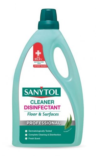 Dezinfekcija Sanytol, univerzalno sredstvo za čišćenje podova, eukaliptus, 5000 ml