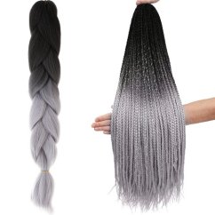 Ombre pletenice od sintetičke kose sz/sz W10345 (akce)