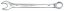 Klíč očkoplochý chrom-vanadium 26 x 26 mm, GEKO