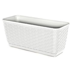 Cvetlični lonec RATOLLA P 12 lit, rjav, z mat