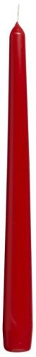 Świece Bolsius Tapered 245/24 mm, klasyczna czerwień, opakowanie. 12 szt