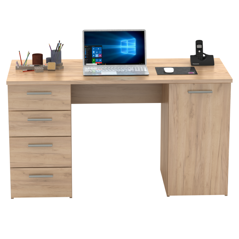 Schreibtisch, Artisan-Eiche, EUSTACH