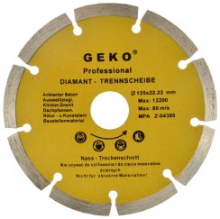 Segmentirani dijamantni disk 180 x 22 x 2,5 mm, GEKO
