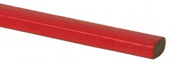 Asztalos ceruza 180 mm, piros
