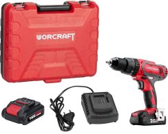 Skrutkovač Worcraft CD-20LiH, 20V, 2x Li-ion 2.0Ah