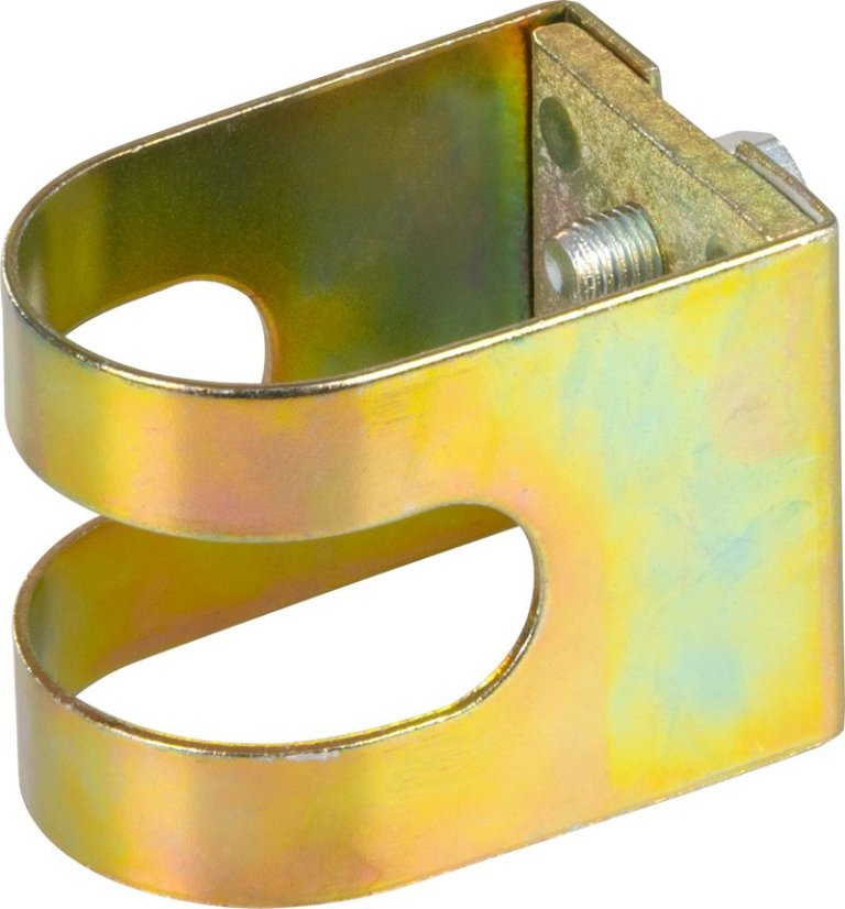 Objímka Strend Pro na kosu kovová, 2x skrutka bez kolíka 5x4,5x7