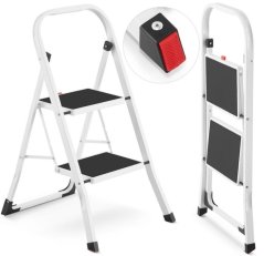 Trepte din oțel 2 st. unilaterale cu platformă KLC