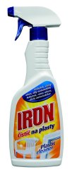 Detergent pentru plastic IRON 0.5L, potrivit pentru toate tipurile de materiale plastice și mobila din plastic KLC