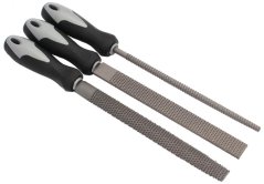 Holzraspel-Set 270/200 mm mit Stiel, 3-teiliges Set, XL-TOOLS