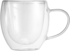 MagicHome Lungo kávé-/teáscsésze, dupla falú termosz, 190 ml, 2 db-os csomag