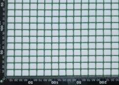 Plasă din plastic verde, ochi de 15 x 15 mm, 0,4 x 50 m, XL-TOOLS (promoție)