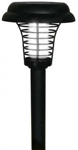 Lámpa Strend Pro MOKI 57, rovarok és szúnyogok ellen, napelem, UV LED, 13x42 cm, AA