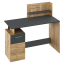 PC-Schreibtisch, Artisan-Eiche/Graphit, PLATON NEU