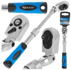 Ratchet 1/4" articulație telescopică 210-278 mm, GEKO (akce)