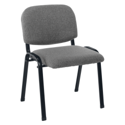 Krzesło biurowe, szare, ISO 2 NOWOŚĆ
