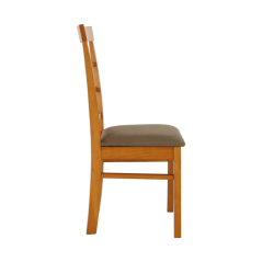 Stuhl, Kirsche/Beigebraun, GRID NEW