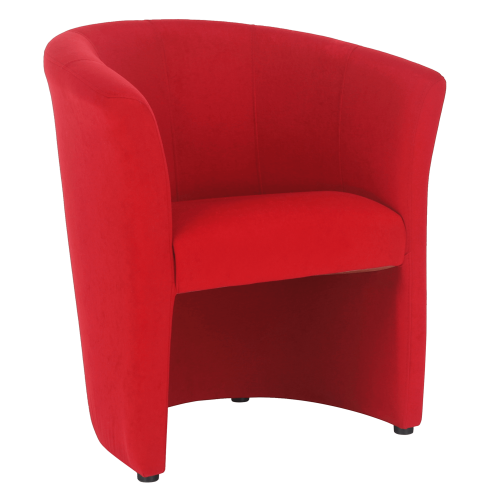 Krzesło klubowe, czerwone, CUBA