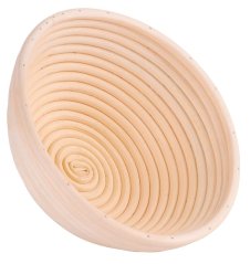 Rattan kosár MagicHome, kovászos kenyérhez, kerek, max.1,2 kg, 28x8 cm
