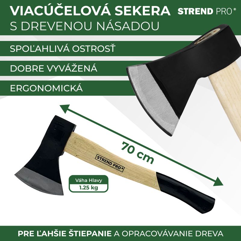 Sekera Strend Pro OrgA613 1250 g, Economy, CNToon, 700 mm