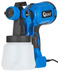 Pištolj za farbanje, 400 W, posuda 800 ml, mlaznica 1,8 i 2,5 mm, GEKO