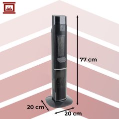 Ignisse Kaminer 26401 radiator cu efect de flacără (akce)