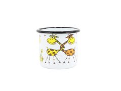 Kubek emaliowany 7cm/0,25l żyrafa KLC