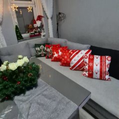 Dekorativer Kissenbezug 45x45xcm Ruhhy x4 24827