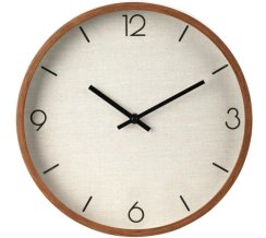 Hodiny nástenné 30 cm dizajn drevo