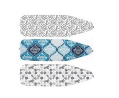 Vasalódeszka huzat, pamut, 130x48 cm METALLIC XL, mix