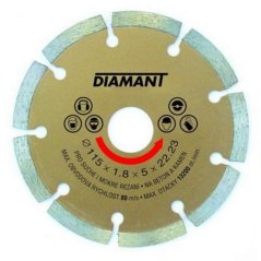 Kotuc diamantový o125x22mm, SEGMENT