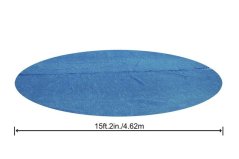 Bestway® FlowClear™ vitorla, 58253, napelemes, medence, 4,62 m