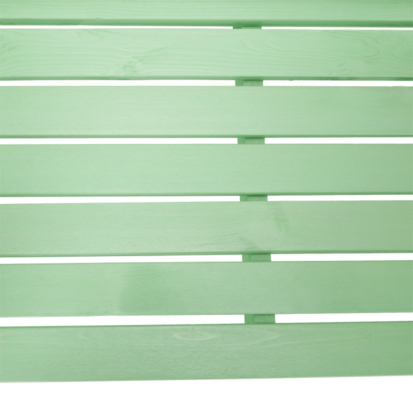Gartenbank aus Holz, neo-mint, 124 cm, FABLA