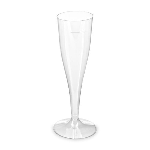 Čaša za šampanjac 0,1L plastična, pakiranje od 6 kom