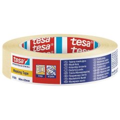 Páska tesa® PRO, malířská, maskovací, lepící, 25 mm, L-50 m