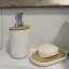 Set kupaonskog pribora - bijeli Ruhhy 24635